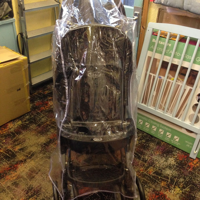 PVC Raincover to fit Graco Stadium Duo Tandem Twin Pushchair