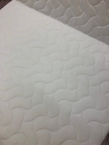 Deluxe Quilted Folding Travel Cot Mattress 95 x 65 x 7cms