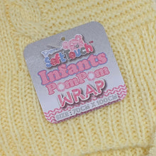 Load image into Gallery viewer, Baby Wrap or Blanket 70 x 100cms Lemon