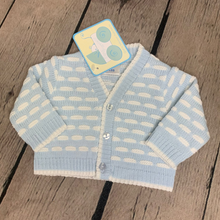 Load image into Gallery viewer, Baby Boy's Premature Prem Tiny Baby Cardigans 3-8LBS