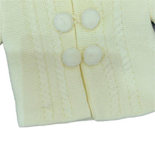 Load image into Gallery viewer, Baby Boys Girls Lemon Yellow Knitted Jacket Cardigan with Hat &amp; Bobbles