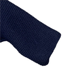 Load image into Gallery viewer, Baby Boys Girls Navy Blue Knitted Jacket Cardigan with Hat &amp; Bobbles