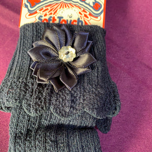 Baby Knee Long Socks Navy Blue