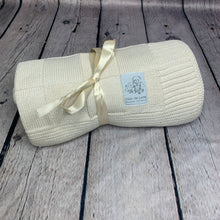 Load image into Gallery viewer, Baby Wrap Knitted Blanket  Beige