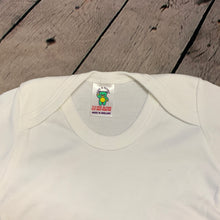 Load image into Gallery viewer, White Baby Popper Vest Body Suit  Short Sleeve 18 - 24 Months