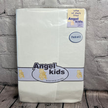 Load image into Gallery viewer, Fitted Jersey Cotton Cot Sheets Size Fits Up to 120 x 60 cms White Cream