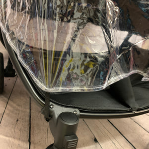 PVC Rain Cover Made to Fit Ickle Bubba Venus Max Side by SideTwin Stroller