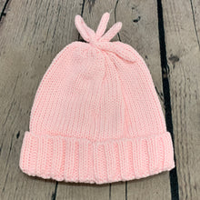 Load image into Gallery viewer, Baby Knitted Hat 0-3 M 3-6 M Months Pink