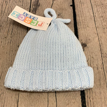 Load image into Gallery viewer, Baby Knitted Hat 0-3 M 3-6 M Months pale Blue