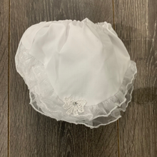 Load image into Gallery viewer, White Frilled Knickers 0-6 Months White