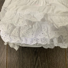 Load image into Gallery viewer, White Frilled Knickers White Cotton 6-12 Months