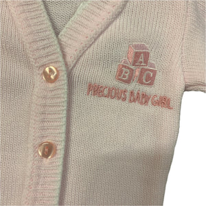 Baby Girl's Premature Prem Tiny Baby Cardigans Pink