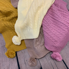 Load image into Gallery viewer, Baby Wrap Blanket 70 x 100cms Lemon