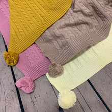 Load image into Gallery viewer, Baby Wrap Blanket 70 x 100cms Lemon