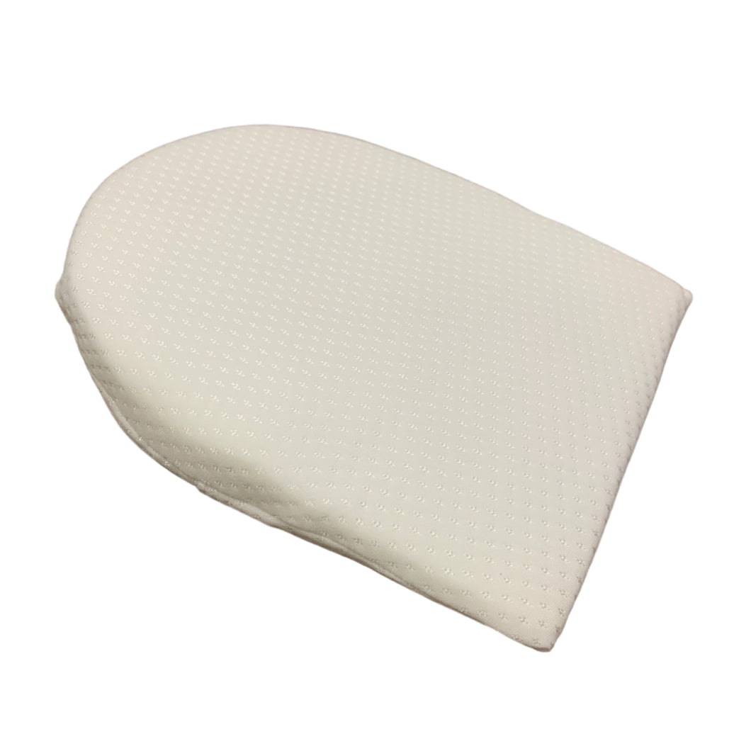 Safety Foam Anti Reflux Congestion Wedge Pillow Half Moon Moses Crib Pram 32 x 29 x 7.5cms