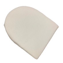 Load image into Gallery viewer, Safety Foam Anti Reflux Congestion Wedge Pillow Half Moon Moses Crib Pram 32 x 29 x 7.5cms