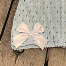 Load image into Gallery viewer, Baby Girl's Knitted 3 PieceOutfit White Blue Lemon Yellow