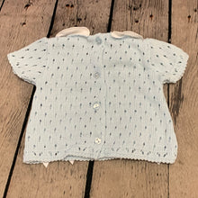 Load image into Gallery viewer, Baby Girl's Knitted 3 PieceOutfit White Blue Lemon Yellow