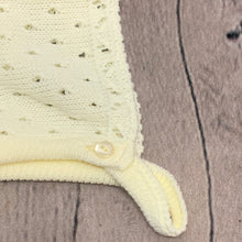 Load image into Gallery viewer, Baby Girl's Knitted 3 PieceOutfit White Blue Lemon Yellow