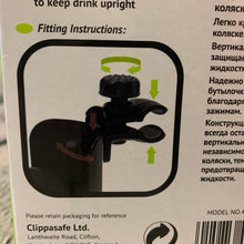 Load image into Gallery viewer, Clippasafe Cup Holder Bottle Holder