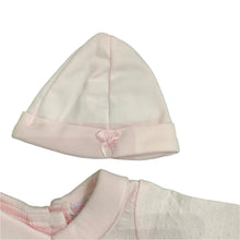 Load image into Gallery viewer, Baby Girl&#39;s Premature Prem Tiny Baby Romper  in Pink with Bow - 9909