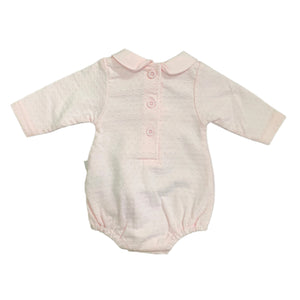 Baby Girl's Premature Prem Tiny Baby Romper  in Pink with Bow - 9909