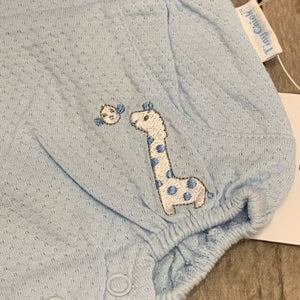 Baby Boy's or Girl's Premature Baby Tiny Baby Outfit-Blue & White