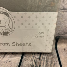 Load image into Gallery viewer, Pram Fitted Cotton Interlock - Pack of 2 40 x 80 cms