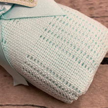 Load image into Gallery viewer, Cotton Cellular Pram or Moses Blanket Basket 70 x 90 cms