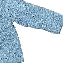 Load image into Gallery viewer, Baby Boys Blue Hooded Knitted Jacket