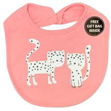 Load image into Gallery viewer, Baby Girls 5 Piece Outfit Pink with Cat Design