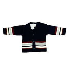 Load image into Gallery viewer, Baby Boys Navy Blue Cardigan