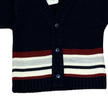 Load image into Gallery viewer, Baby Boys Navy Blue Cardigan