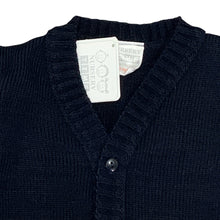 Load image into Gallery viewer, Baby Boys Navy Blue Cardigan