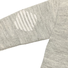 Load image into Gallery viewer, Baby Boy&#39;s Grey &amp; White 3 Piece Knitted Outfit