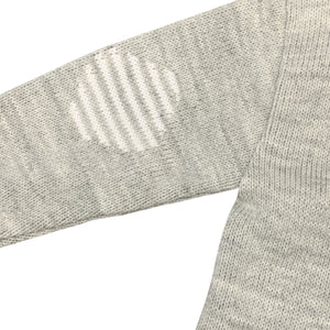 Baby Boy's Grey & White 3 Piece Knitted Outfit