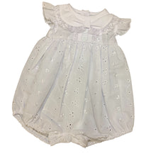 Load image into Gallery viewer, Baby Girl's Broderie Anglais Smaller Baby Tiny Baby Premature Baby Outfit- White