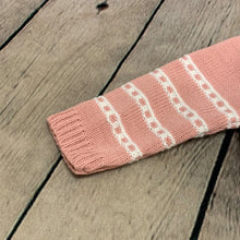 Load image into Gallery viewer, Baby Girl's 3 Piece Knitted Outfit 0-3 Months Pink or Grey