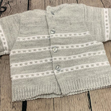 Load image into Gallery viewer, Baby Girl's 3 Piece Knitted Outfit 0-3 Months Pink or Grey
