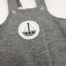 Load image into Gallery viewer, Baby Boys Grey and White Outfit 3-18 Months