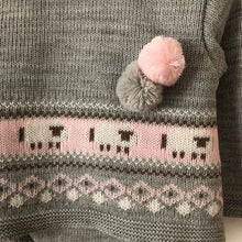 Load image into Gallery viewer, Baby Girls Grey and Pink 3 Piece Outfit