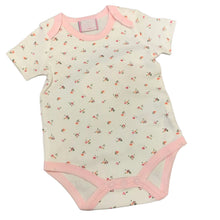 Load image into Gallery viewer, Baby Girls 5 Piece Outfit Pink White Floral Flower Design 3-6 Months