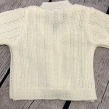 Load image into Gallery viewer, Tiny Baby Newborn Baby Boy&#39;s Cream Long Sleeved Cardigan