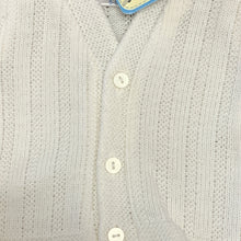 Load image into Gallery viewer, Tiny Baby Newborn Baby Boy&#39;s White Long Sleeved Cardigan
