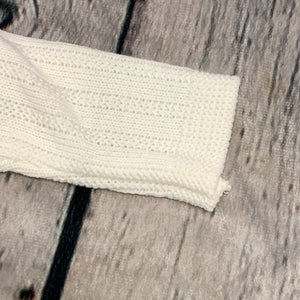 Tiny Baby Newborn Baby Boy's White Long Sleeved Cardigan