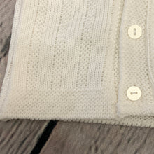 Load image into Gallery viewer, Tiny Baby Newborn Baby Boy&#39;s White Long Sleeved Cardigan