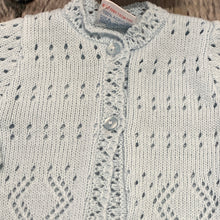 Load image into Gallery viewer, Tiny Baby and Premature baby Boy&#39;s Girl&#39;s Pale Blue Cardigan
