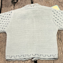 Load image into Gallery viewer, Tiny Baby and Premature baby Boy&#39;s Girl&#39;s Pale Blue Cardigan