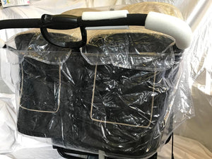 PVC Raincover to fit Hauck Roadster Duo Side by Side Twin Pushchair