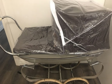 PVC Rain Cover to Fit Silver Cross Oberon Doll's Pram